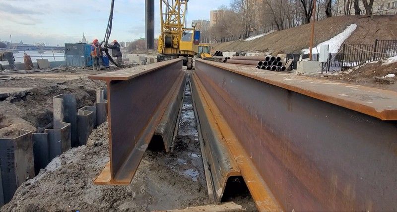 Шпунт балочный 2хЛ5-УМ+40Ш1